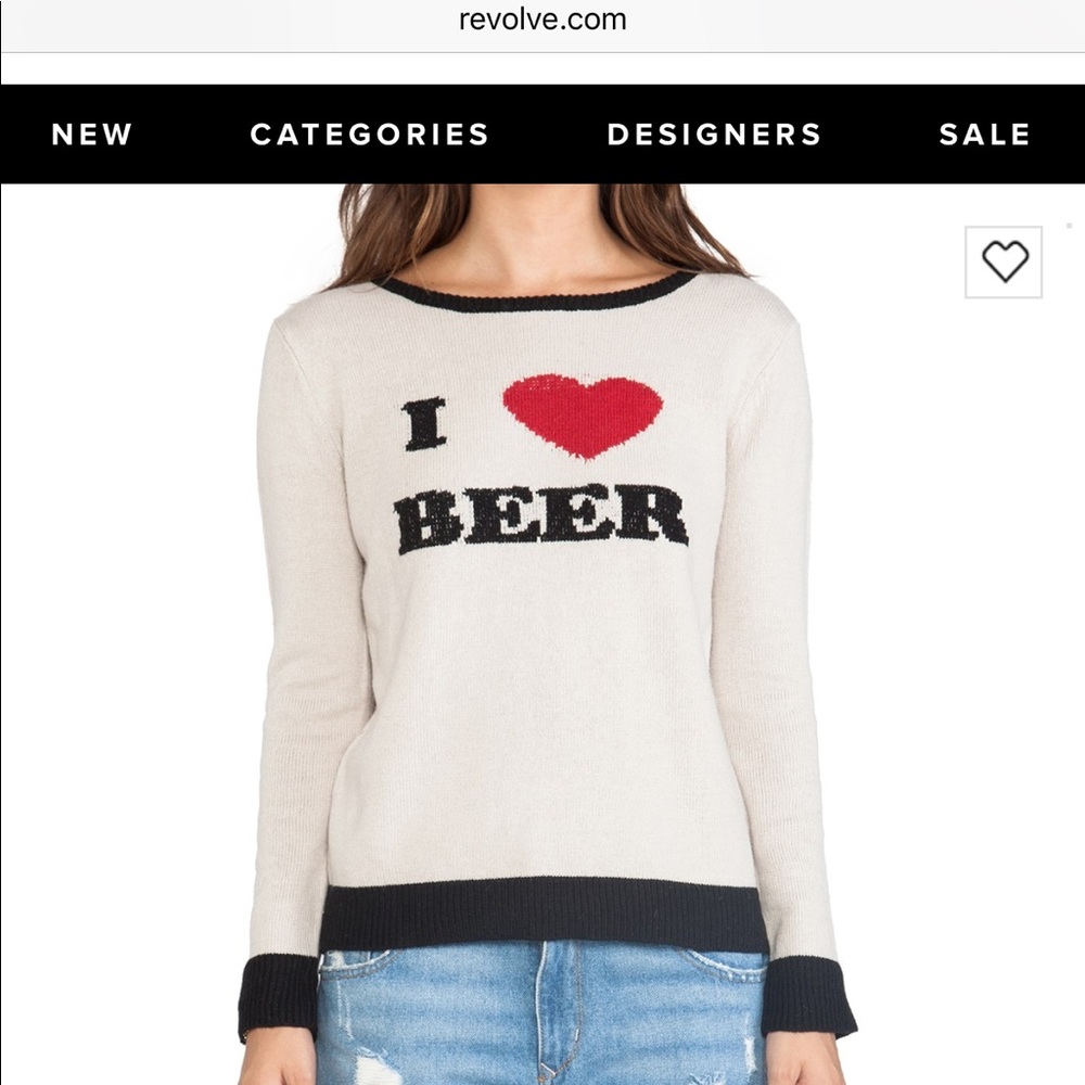 NWOT For Love and Lemons KNITZ, sold out